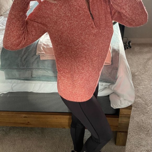 Quarter Zip Thicken Sweater Pullover - Picture 2 of 5